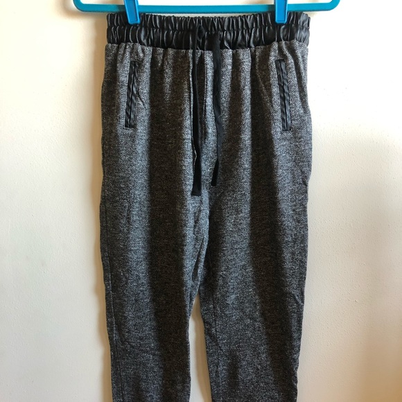 Leather joggers - Picture 1 of 4